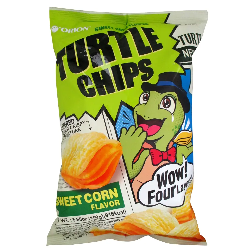 ORION - TURTLE CHIPS SWEET CORN FLAVOR (L)