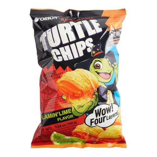 ORION - TURTLE CHIPS_FLAMIN LIME FLAVOR (L)