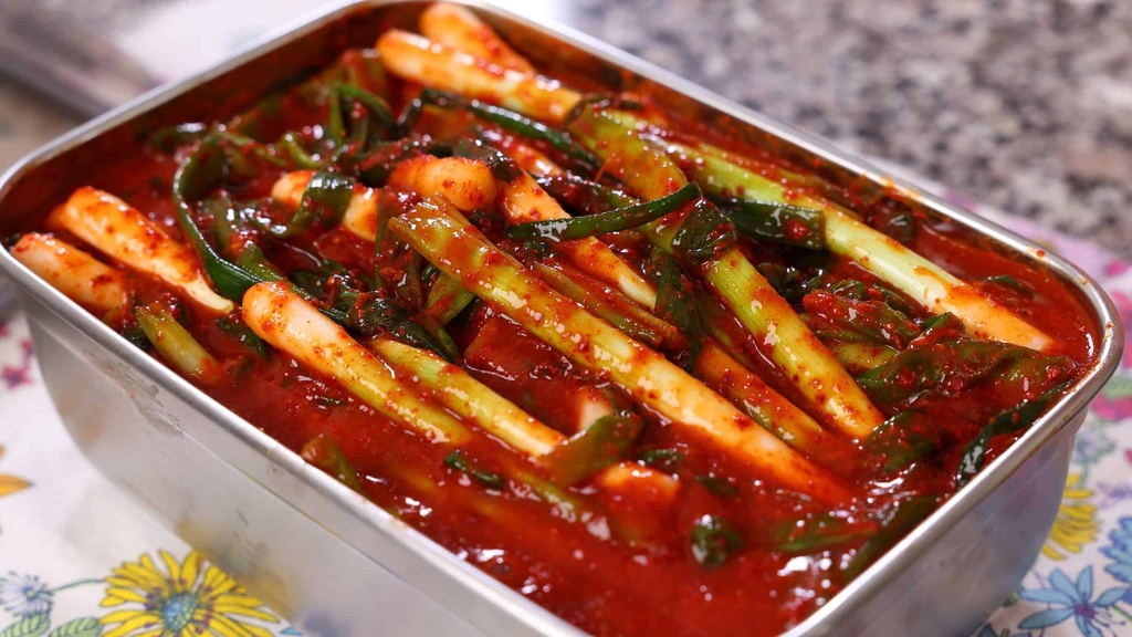 5000 - GREEN  ONION KIMCHI 