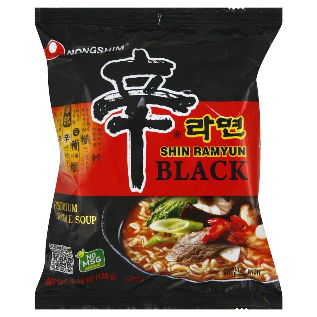 NONGSHIM - BLACK SHIN RAMEN (10P)