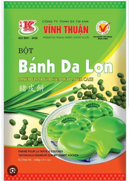VINH THUAN - MIXED FLOUR FOR JELLY CAKE - BANH DA LON 14.1oz.