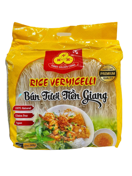 3COINS - PREMIUM RICE VERMICELLI - 01525 - BUN TUOI TIEN GIANG 32oz.