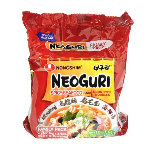 NONGSHIM - NEOGURI (4P) SPICY SEAFOOD