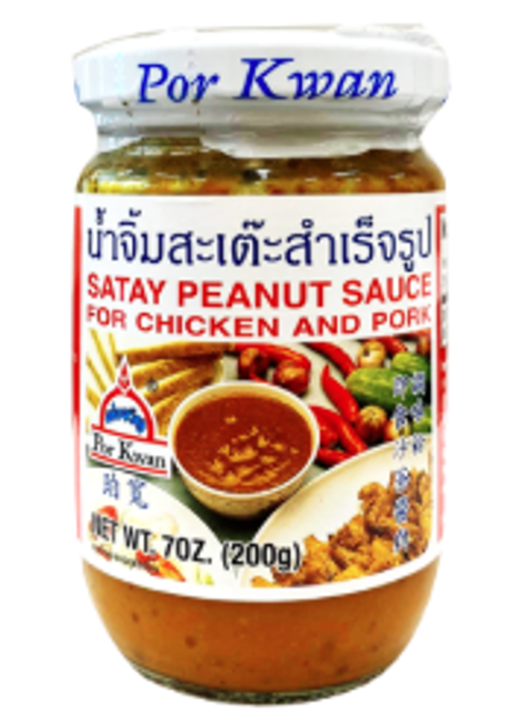 POR KWAN - SATAY PEANUT SAUCE 7oz