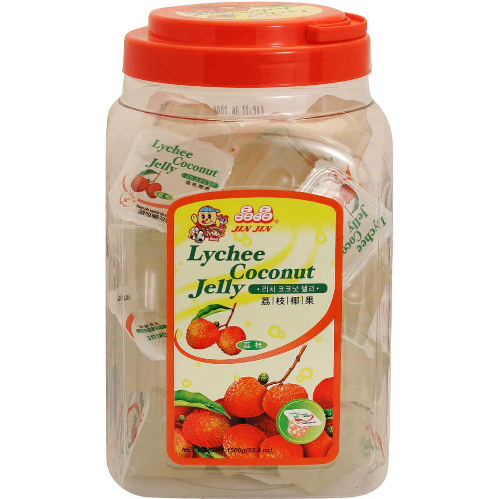 RICHIN - LYCHEE SQUARE JELLY 12163 
