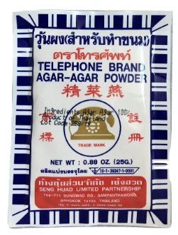 TELEPHONE AGAR - AGAR POWDER - BOT RAU CAU