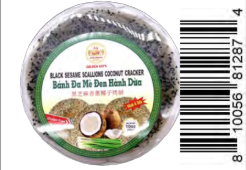 GK BLACK SESAME SCALLIONS COCO CRACKER