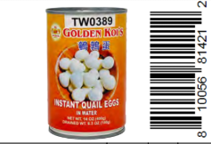 GK - QUAIL EGGS IN WATER