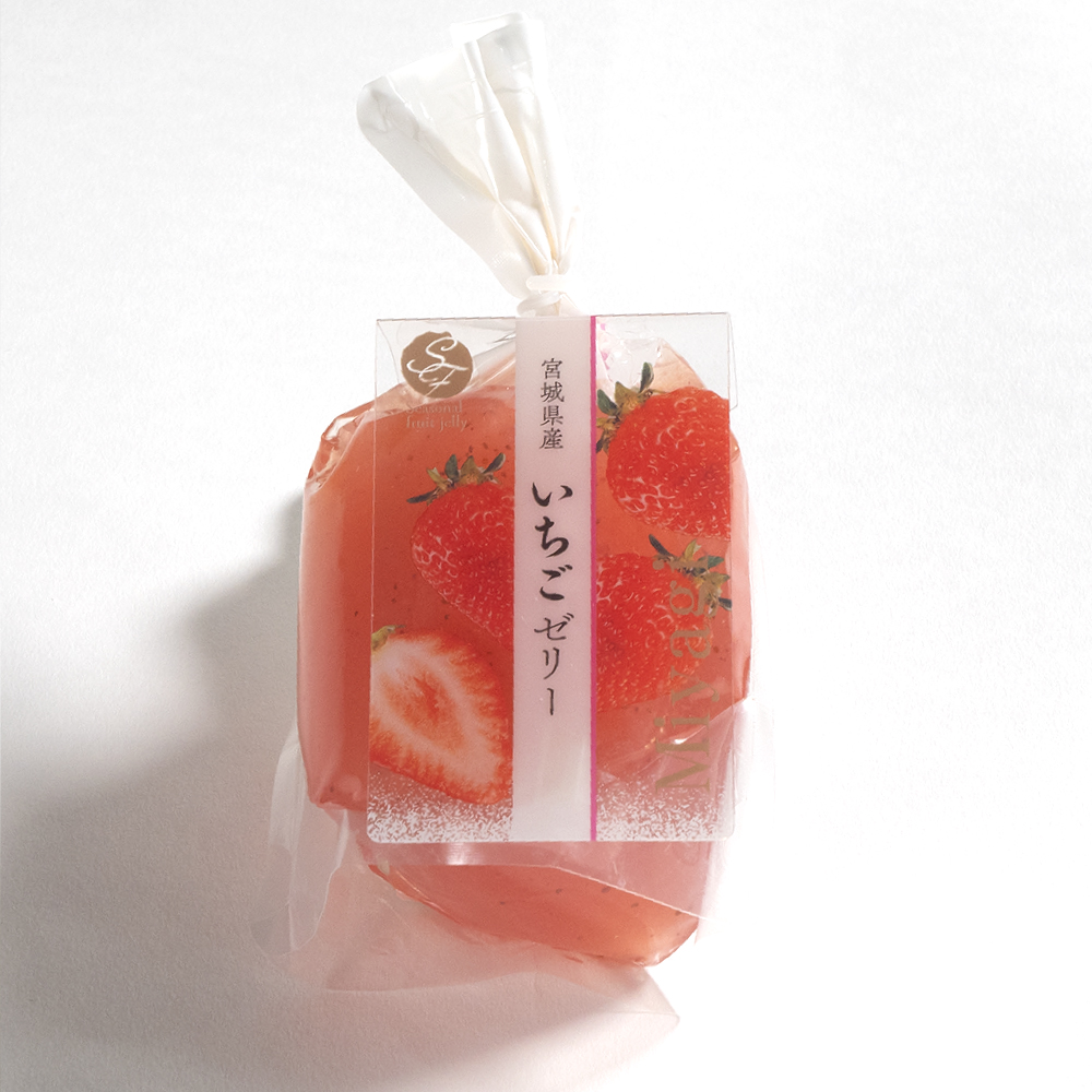 NATURE MIYAGIKENSAN - STRAWBERRY JELLY (12 X 5.9 OZ)