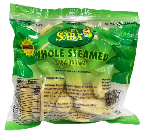 ***GOLDEN SABA - BANANA WHOLE (4LBS)