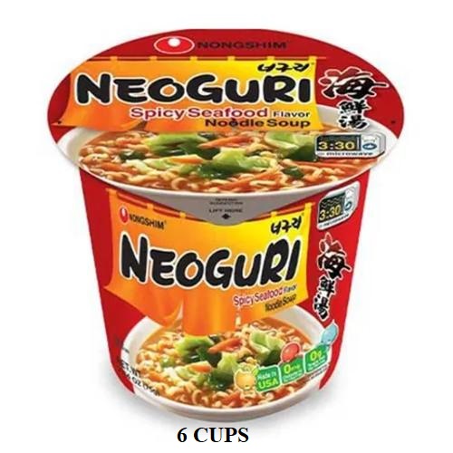 NONGSHIM - NEOGURI UDON RAMEN 6 CUPS