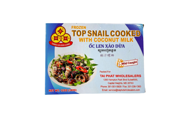 3COINS TOP SNAIL COOKED WITH COCONUT MILK