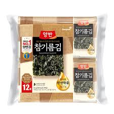 DONGWON - ROASTED & SEASONED LAVER W/ SESAME OIL 12P