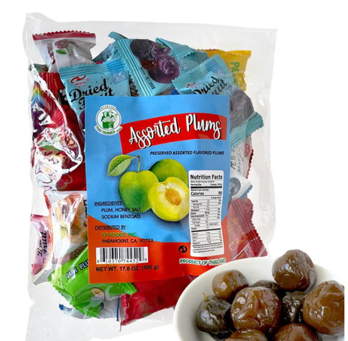 TF - ASSORTED PRESERVED PLUMS