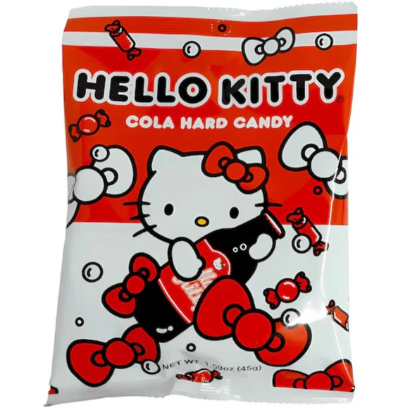 HELLO KITTY - COLA HARD CANDY (10 X 1.59 OZ)
