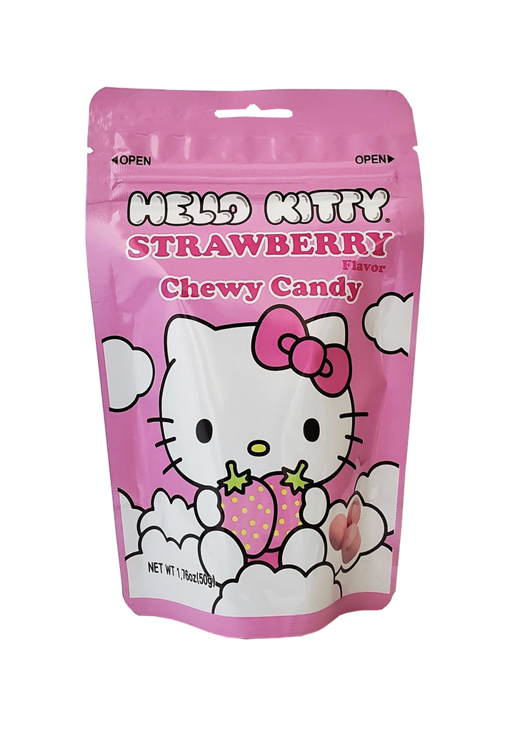 HELLO KITTY - CHEWY CANDY STRAWBERRY (8 X 1.76 OZ)