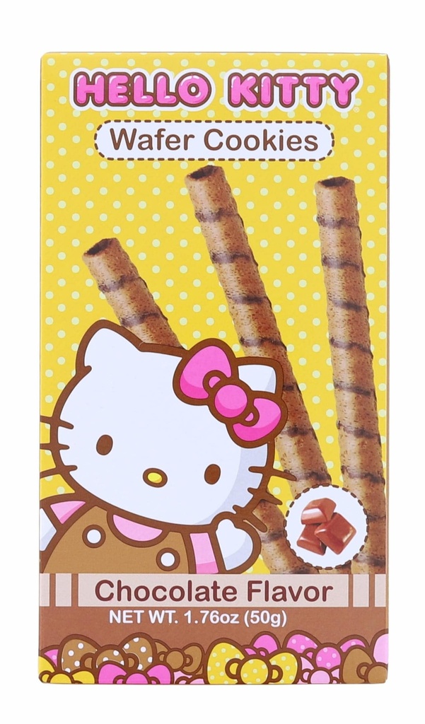HELLO KITTY - WAFER COOKIES CHOCOLATE (12 X 1.76 OZ)