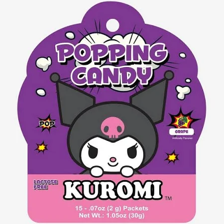 KUROMI - POPPING CANDY GRAPE (12 X 1.1 OZ)