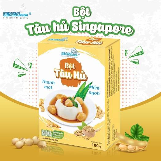 Benus Cream Tofu Powder - Bot Tau Hu- 