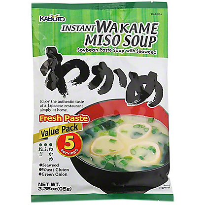 KABUTO - INSTANT MISO SOUP (SEAWEED 5P)
