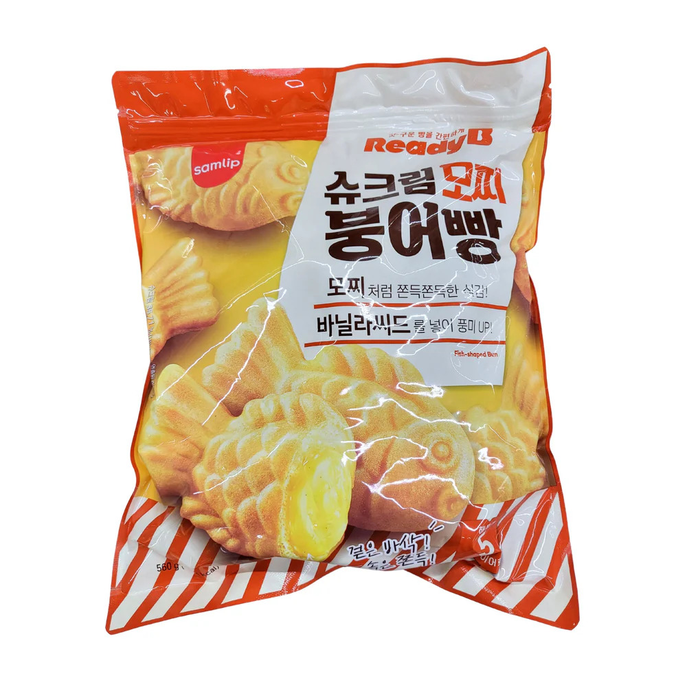 ***SAMLIP - READY B FISH-SHAPED MOCHI BUN (CHOUX CREAM)