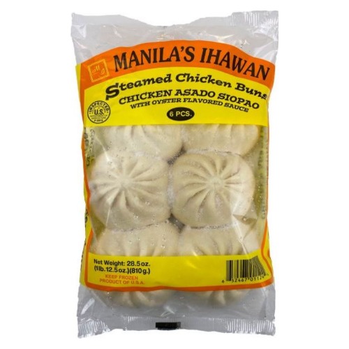 MANILA'S IHAWAN - SIOPAO CHICKEN ASADO (12 X 28.5 OZ)