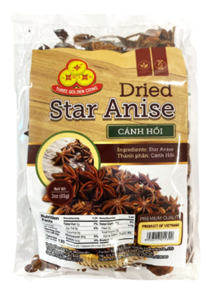 3Coins Dried Star Aniseed 01139 -Canh Hoi