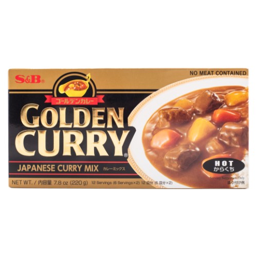S&B - GODLEN CURRY HOT (S)