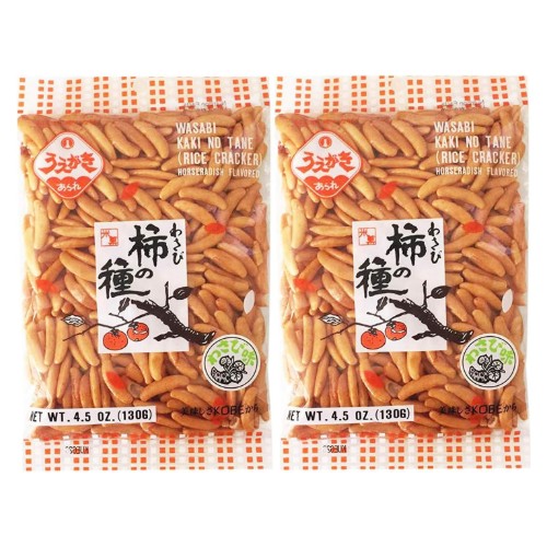 UEGAKI - RICE SNACK WASABI (KAKINOTANE)