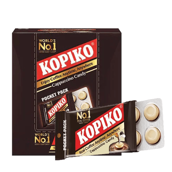 KOPIKO - BLISTER PACK - CAPPUCCINO CANDY (12 BOXES)