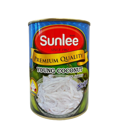 SUN LEE - YOUNG COCONUT (STRIPS) IN SYRUP_20 OZ