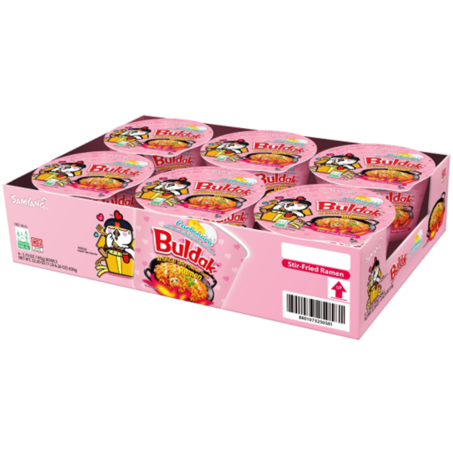 SAMYANG - CARBONARA BULDAK RAMEN_6 BIG BOWLS