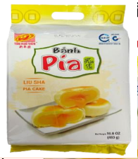 THV - BANH PIA DAU XANH KIM SA_BANH PIA MUNG BEAN (LIU SHA)