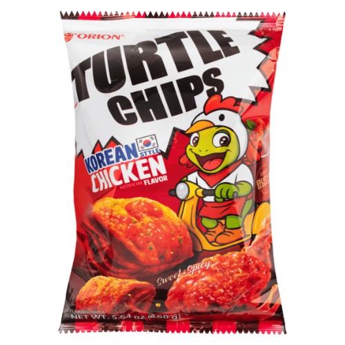 ORION - TURTLE CHIPS (K-CHICKEN FLAVOR)