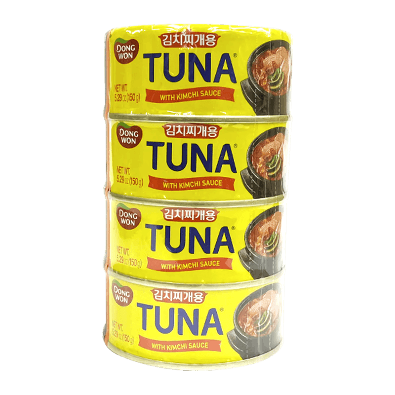 DONG WON - TUNA KIMCHI_4 CAN (S)