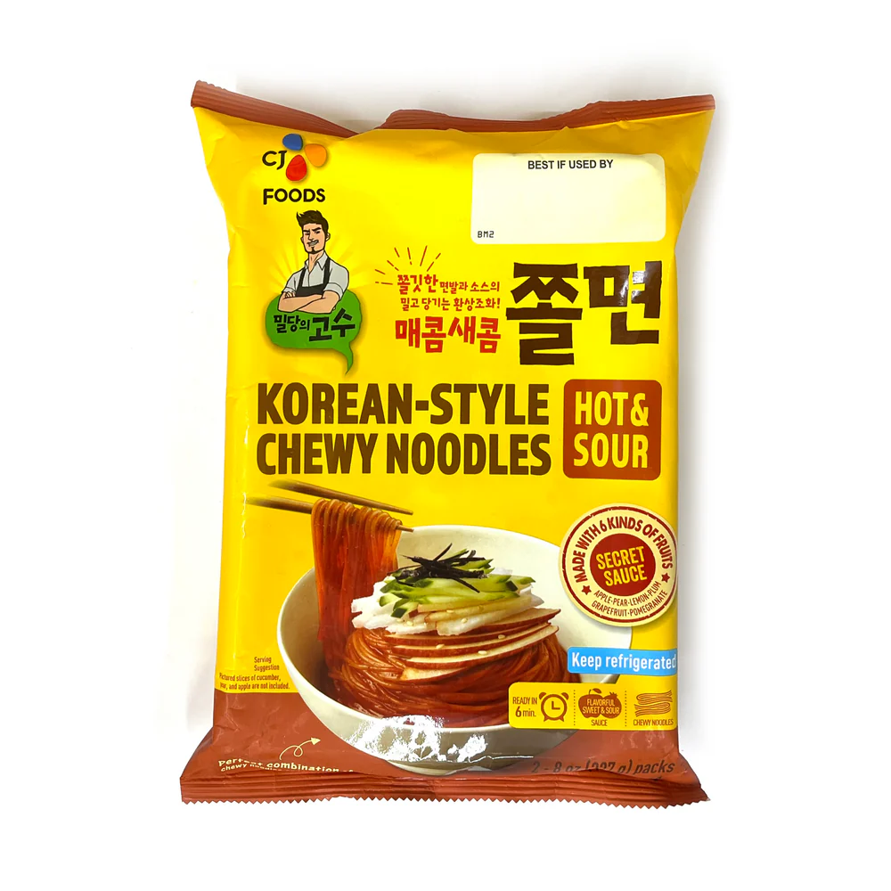 CJ - CHEWY NOODLE HOT & SOUR (12 X 454 G)