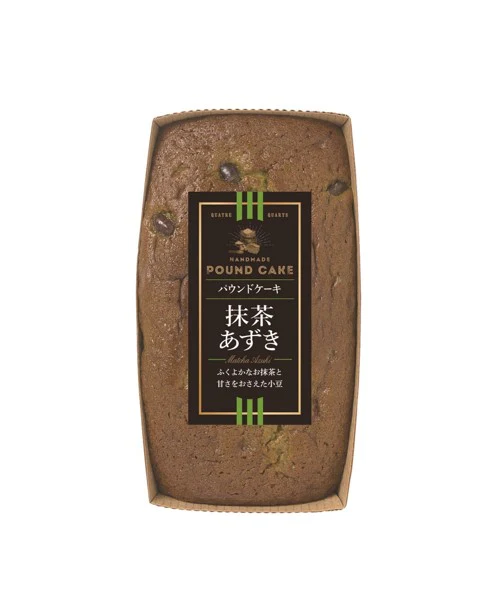 KURIHARAEN - MATCHA AZUKI (RED BEAN) POUND CAKE (10 X 5.9 OZ)
