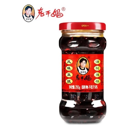 LAOGANMA - BLACK BEAN CHILI SAUCE (L)_26.1 OZ