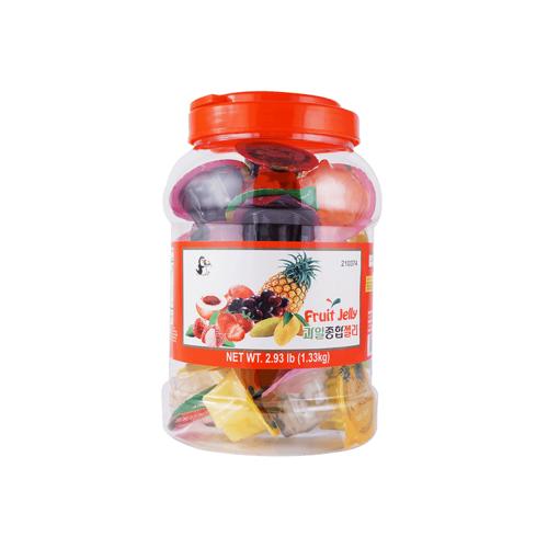 PENGUIN - FRUIT JELLY (ROUND PLASTIC JAR)