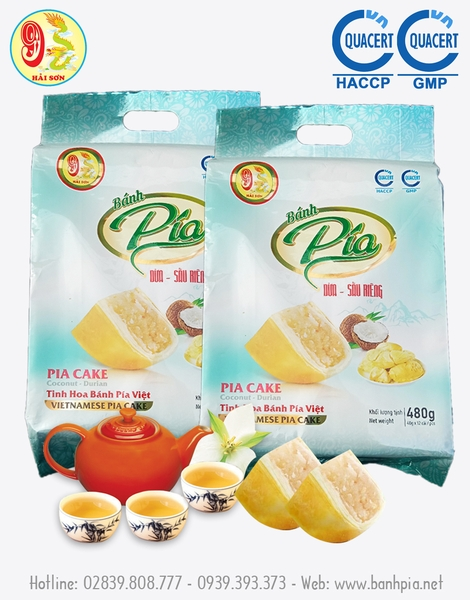 ***HAI SON - PIA CAKE_12P COCONUT DURIAN. BANH PIA DUA SAU RIENG_1227