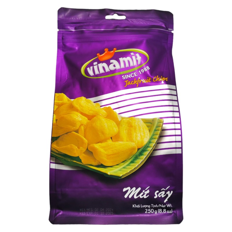 VINAMIT - JACKFRUIT CHIPS  (MIT SAY) 250GR_#D4395
