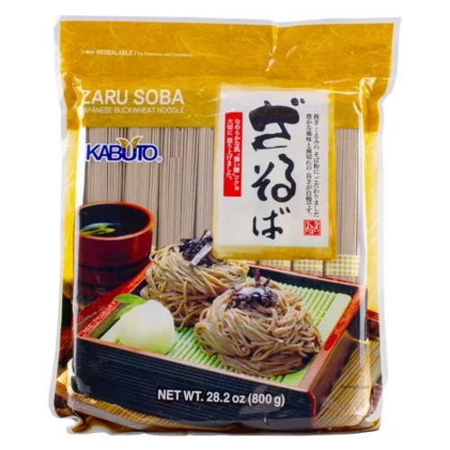 KABUTO - BUCKWHEAT NOODLES (ZARU SOBA_28 OZ)