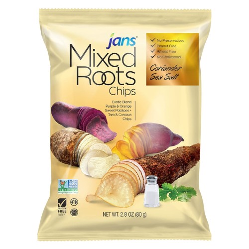 JANS - MIXED ROOTS CHIPS (CORIANDER SEA SALT)