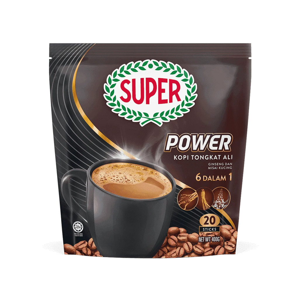 SUPER POWER 6IN1 TONGKAT ALI GINSENG (4090576) 20P