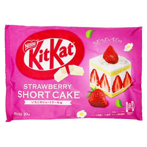 NESTLE - KITKAT STRAWBERRY SHORT CAKE (12 X 3.6 OZ)