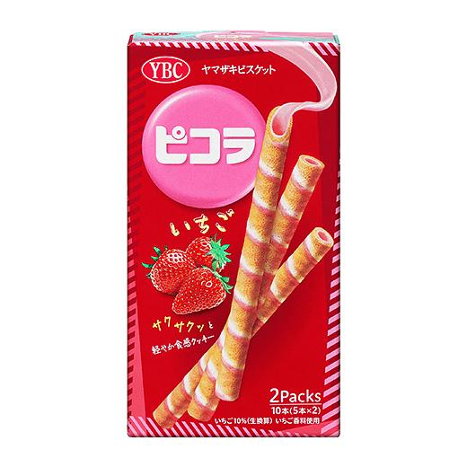 YB - STRAWBERRY STICK FILLED WITH CREAM (4 X 10 X 1.7 OZ)