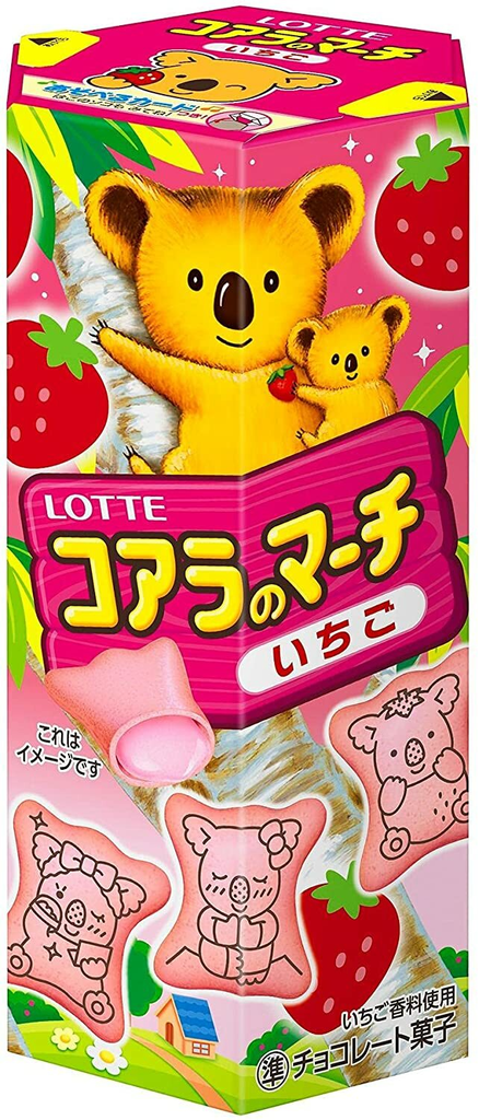 LOTTE - KOALA MARCH STRAWBERRY (40 X 1.6 OZ)