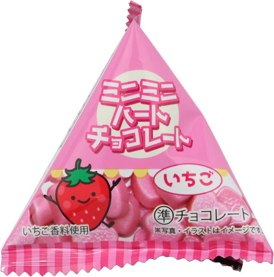 MINI HEART - STRAWBERRY CHOCOLATES (3 X 24 X 0.35 OZ)
