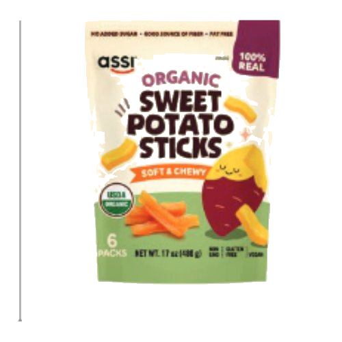 ASSI - ORGANIC SWEET POTATO STICKS