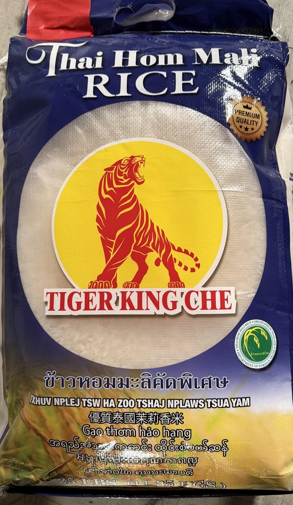 TIGER KING - JASMINE RICE_25 LBS